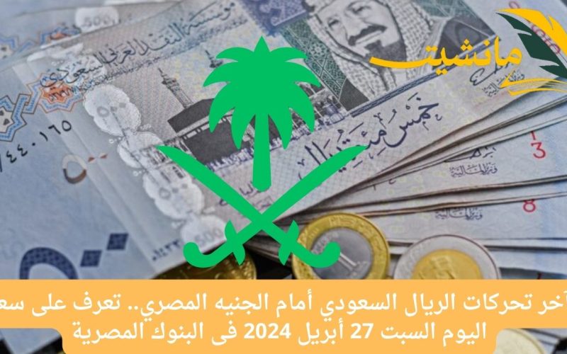 آخر تحركات الريال السعودي أمام الجنيه المصري.. تعرف على سعر اليوم السبت 27 أبريل 2024 فى البنوك المصرية