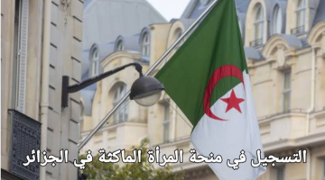 “فورًا سجلي” رابط التسجيل في منحة المرأة الماكثة بالمنزل بالجزائر 2024  والشروط اللازمة