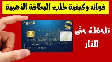 “بادر بالتسجيل الآن”.. طريقة طلب البطاقة الذهبية 2024 بالجزائر وخطوات تجديدها
