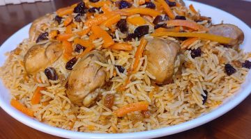 وجبة رائعة من الخليج العربي طريقة عمل الأرز البخاري بالدجاج بطعم مميز